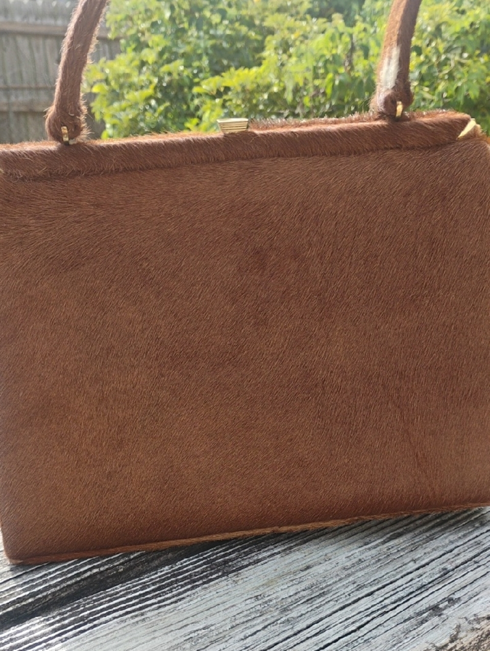 Cowboy Carl's Genuine Cowhide Purse W/Southwestern Inspired Jewelry Bundle 925 - Picture 4 of 14